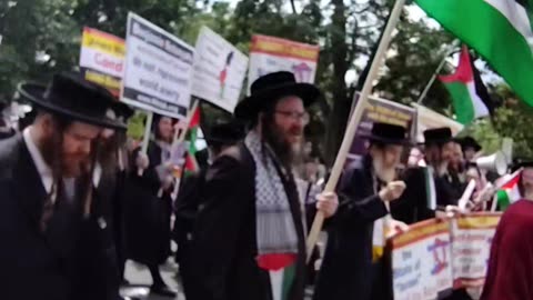 Protest against Netanyahu/Trump in Washington DC.