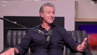 Gavin debuts his hip hop persona on an NBA podcast:"Wonder bread and Mac 'n cheese. SHEEEIT