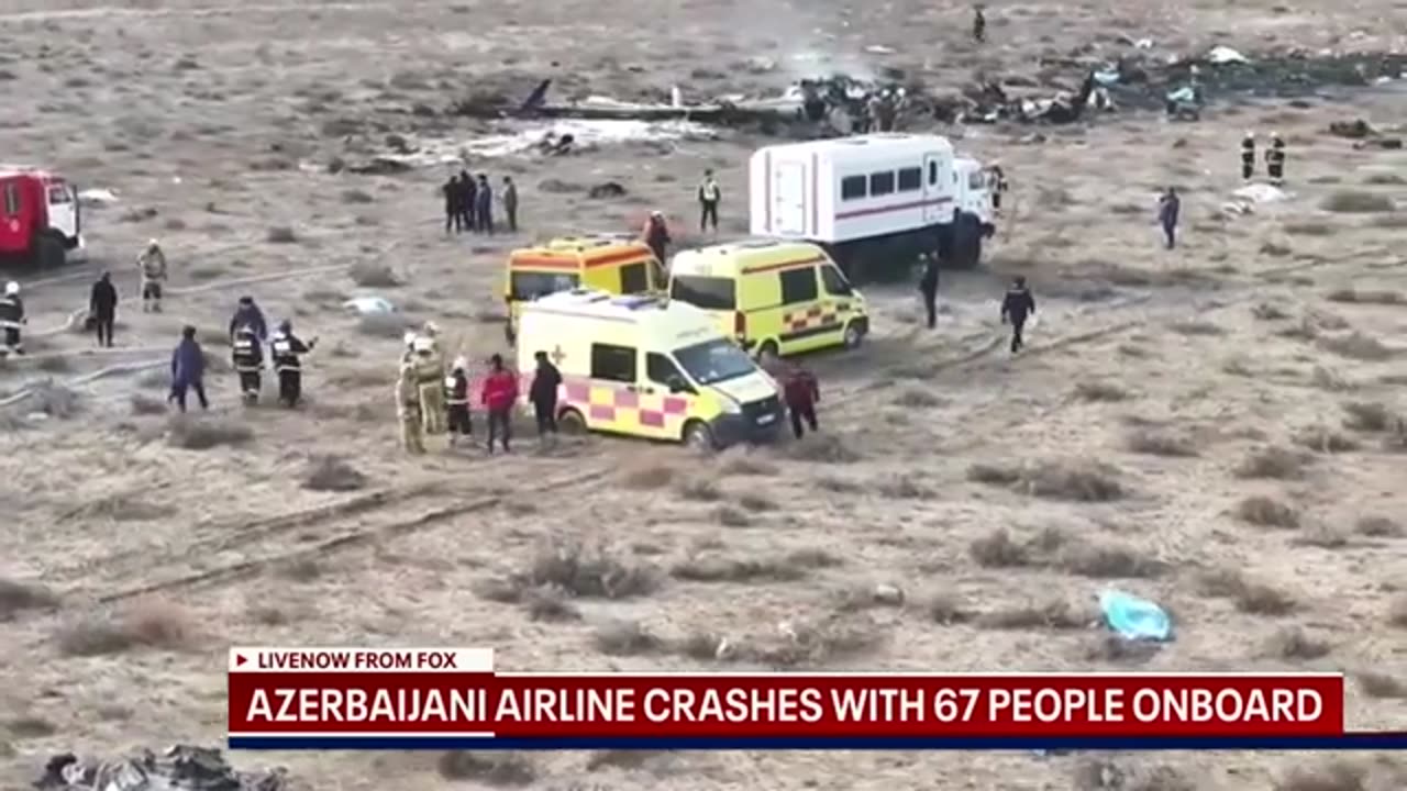 Azerbaijan Airliner Crashes in Kazakhstan — Dozens Dead But at Least 32 Survived