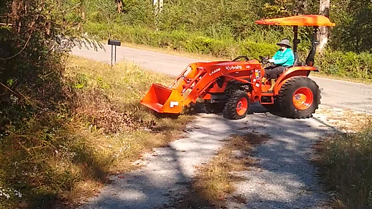 Maiden Voyage Of The Kubota Tractor
