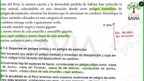 SAVIA REPASO 2025 - 2 | Semana 06 | Biología