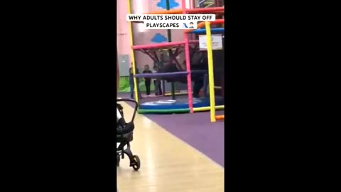 Obese Guy Tries to Play on the Jungle Gym and Fails.mp4