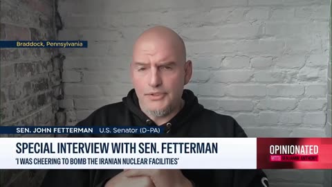 Fetterman Shocks Dems, Says He's Glad They're Not in Charge with Their Raging Anti-Semitism