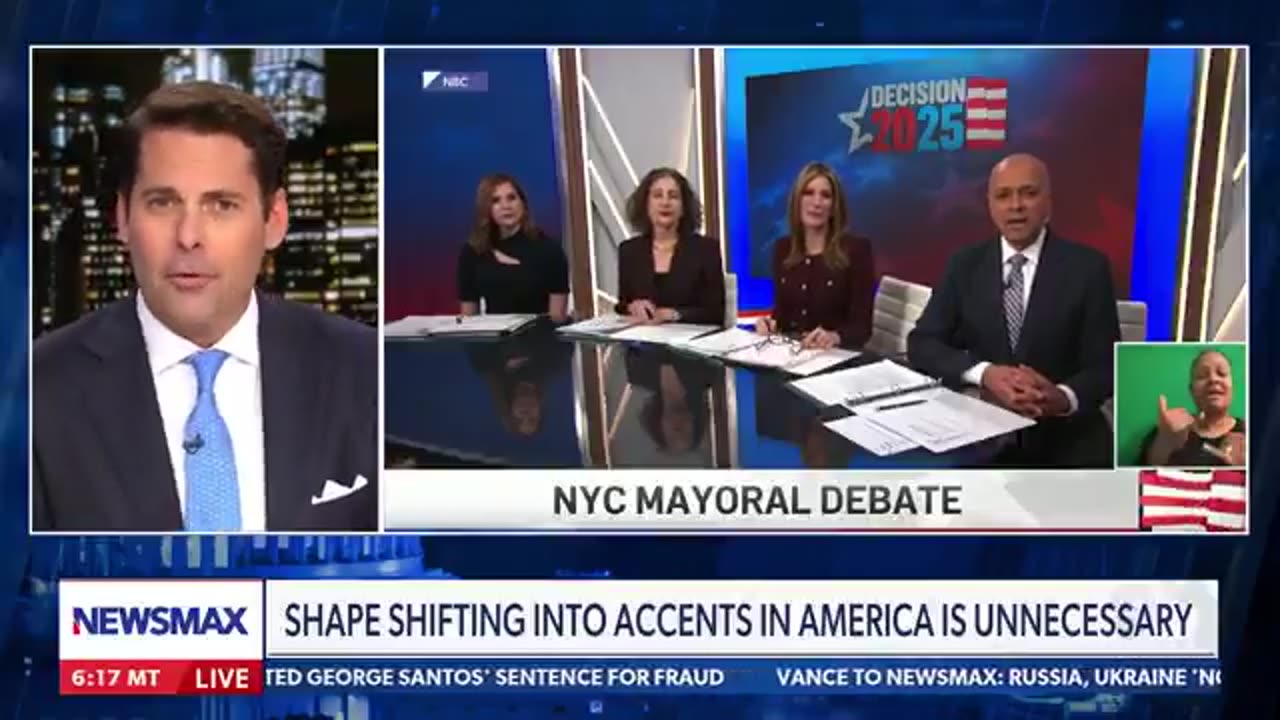 Rob Finnerty's Take on 'Shape- Shifting' Accents Trend