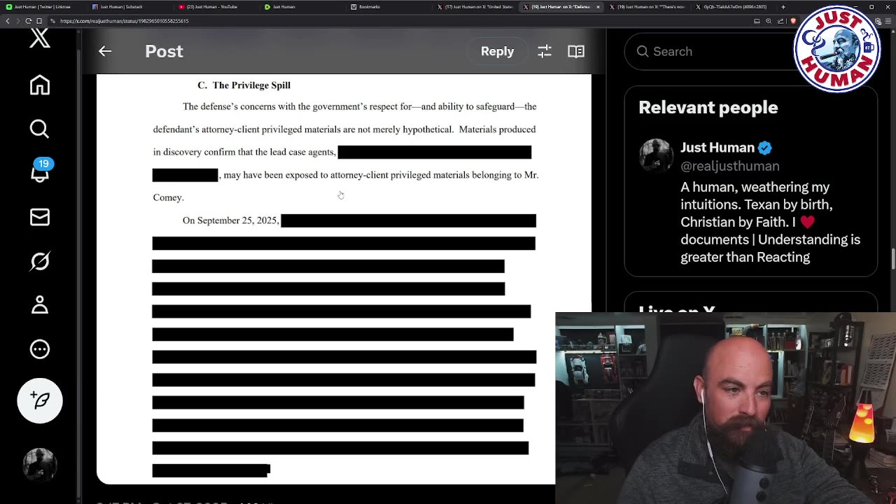 Comey Update: Defense Files in Opposition to DOJ Filter Team for Review of Arctic Haze Evidence
