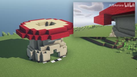 LIVING in a MUSHROOM?! 🍄 Super Cute Mushroom House BUILD TUTORIAL