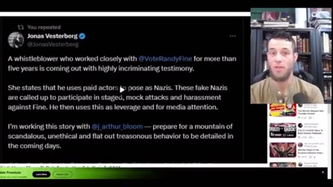 Yes Handsome Truth Threatened to Kill All Christians. (Cross Tattoo'd Jew)