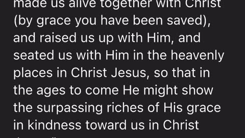 Alive in Christ: God’s Rich Mercy and Grace
