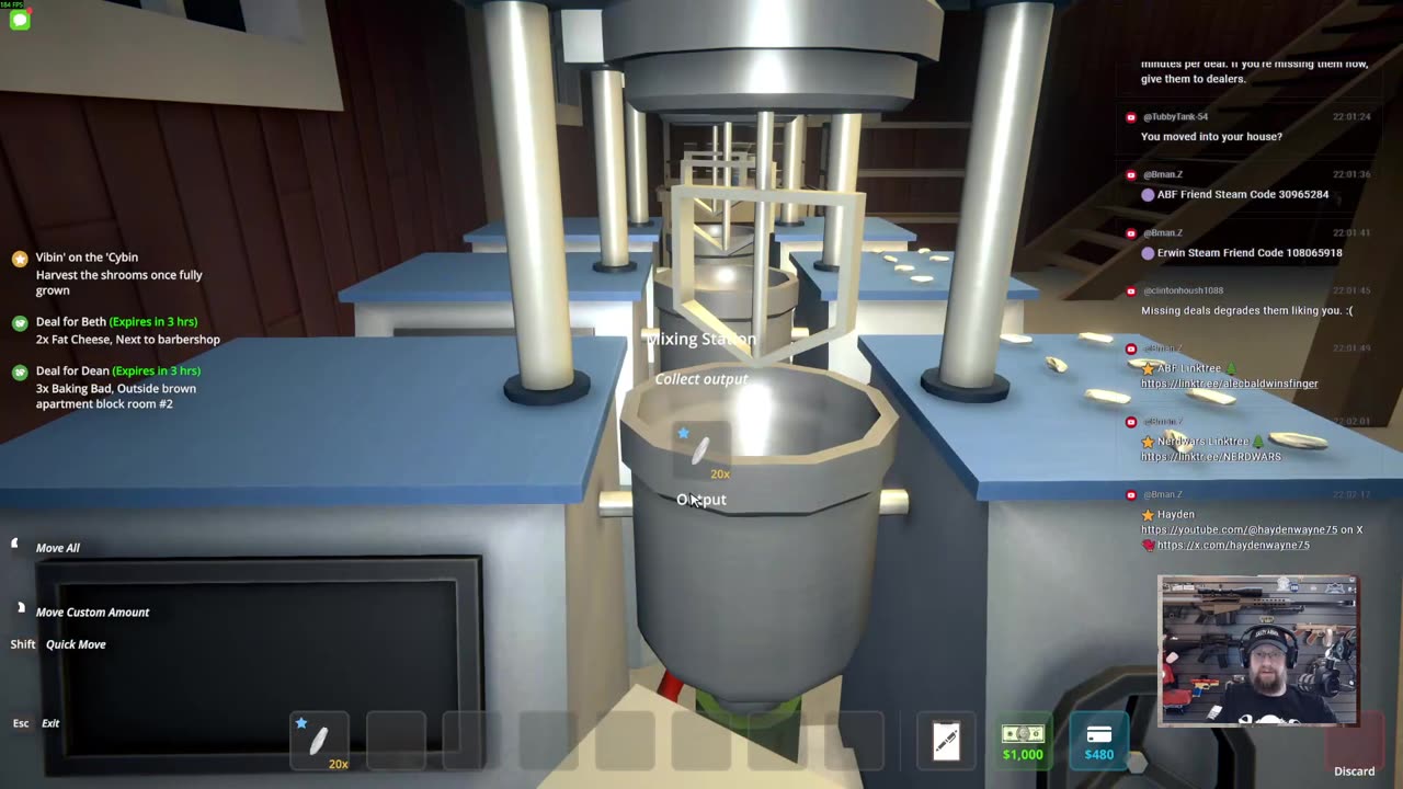 SCHEDULE 1 - Moving Day!