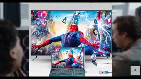 USB C to VGA Adatper for Monitor, VGA to USB C Adapter Cable, Type-C Adapter Com