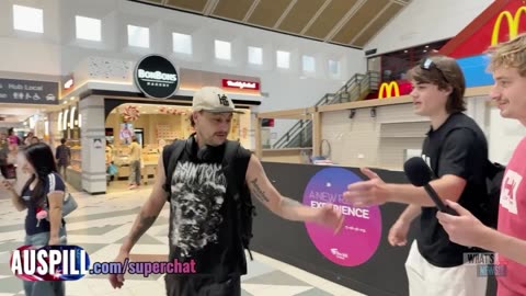 AUSPILL DROPS LEFTIST IN MELBOURNE!?