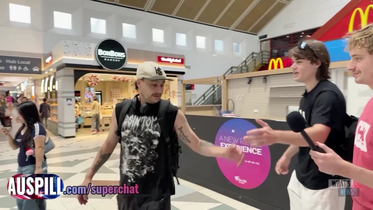 AUSPILL DROPS LEFTIST IN MELBOURNE!?