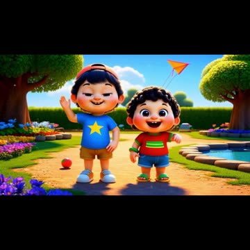 Chunnu Munnu Do Bhai | Funny Kids Hindi Rhyme | Toddler Creative Hub