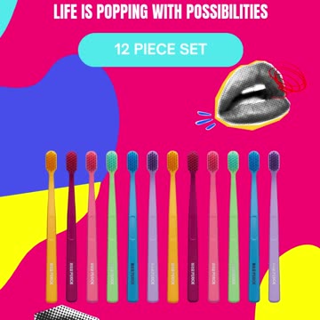 Perioe POP Color Bomb Toothbrush Set