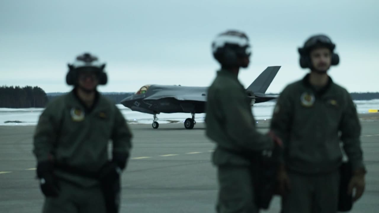 Arctic Fortress: US Marines, F-35s & NATO's Nordic Response 24 (Historic Swedish Landing!)
