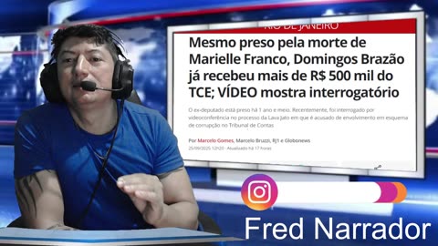Domingos Brazão já recebeu mais de R$ 500 mil preso