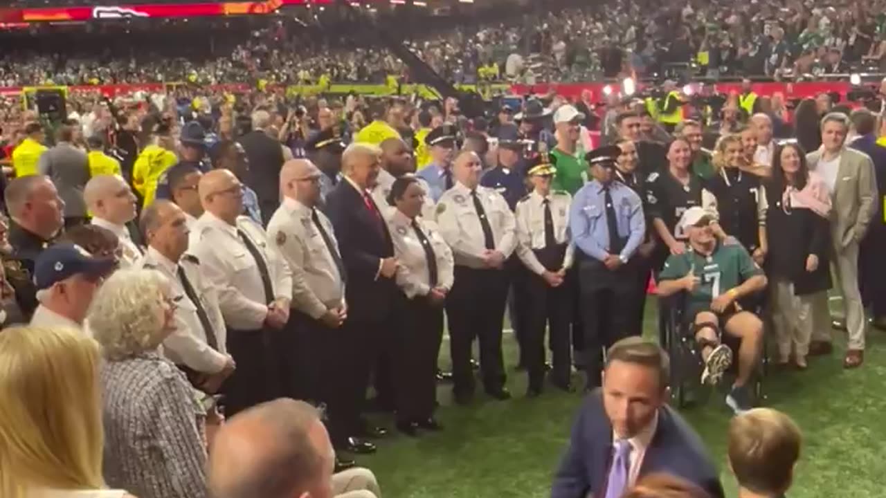 President Trump meets with family members of the New Orleans Terror attack.