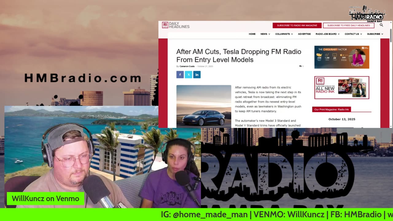 #HMB Radio Tampa Bay 591 with Will Kuncz & Anna Hummel