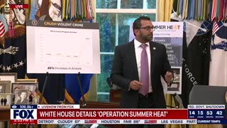Trump, Kash Patel Give Major Update On Sweeping Crime Crackdown