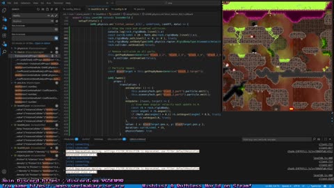[ARW Game] Streaming while working on the next game.