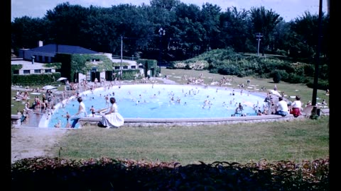 30 Vintage Found Photos Capture People at Pools in the 1950s and ’60s