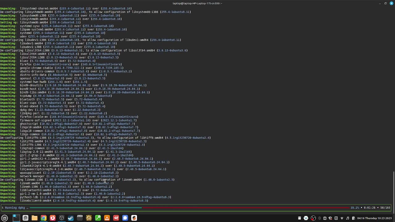 340_how to "update and upgrade at the same time" with "update && upgrade