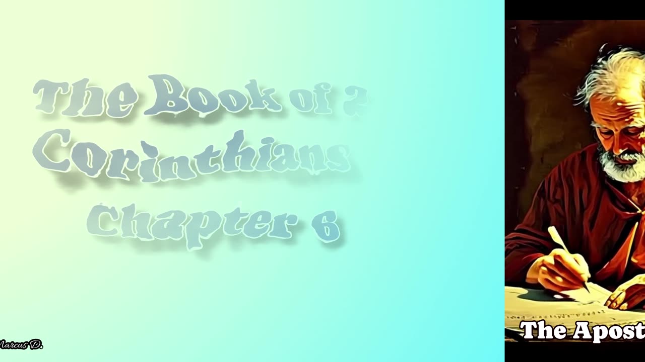 The Book of Galatians Chapter 6