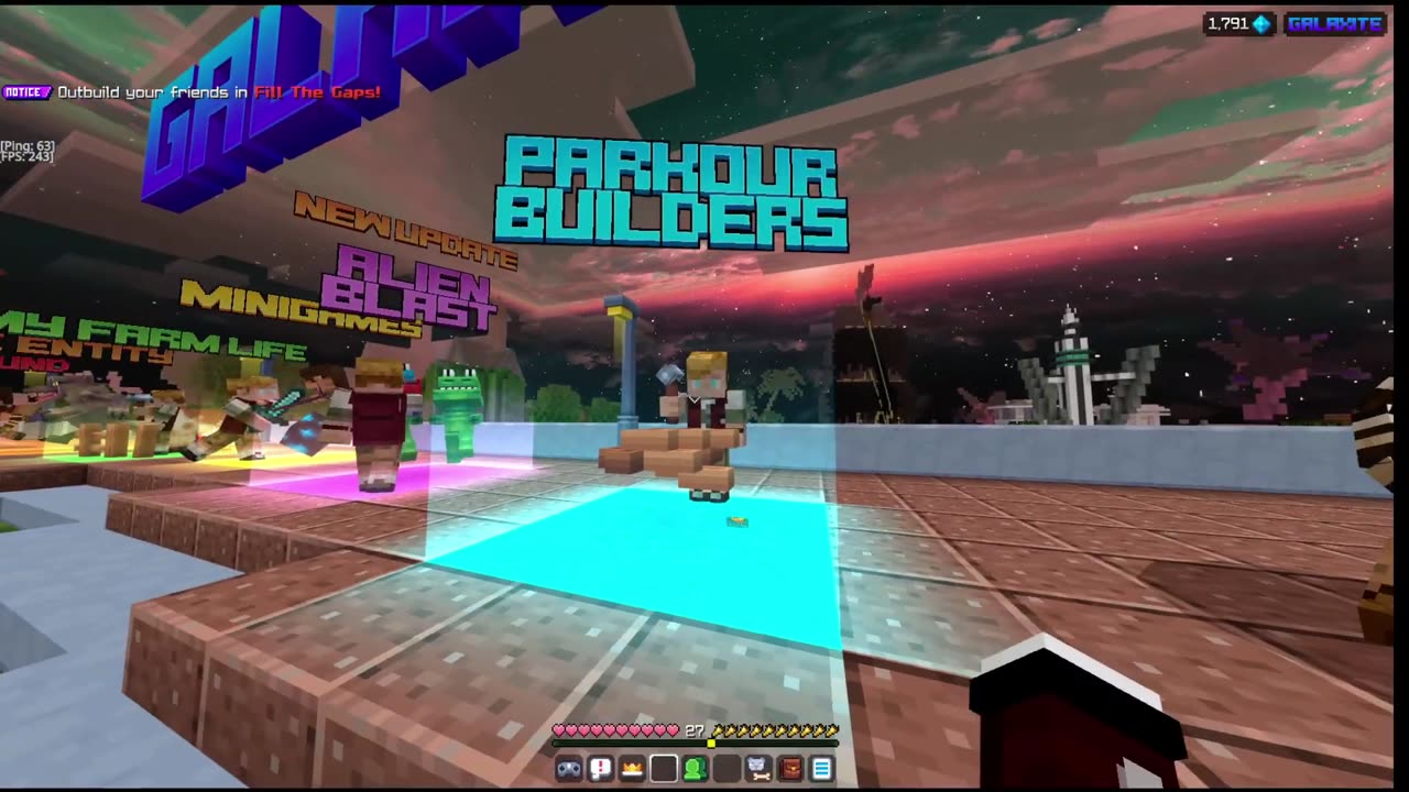 Galaxite Minecraft Server Review 😱 HORRIBLE Experience!
