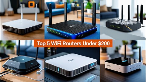 Best WiFi Routers Under $200 In 2025 | Top 5 WiFi Routers Reviews