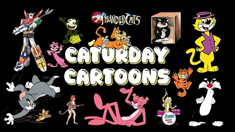 Caturday Cartoons 9AM EST