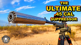 This Might Be the Best .45 Cal Suppressor: Anechoic Suppressors AnechoX 45L