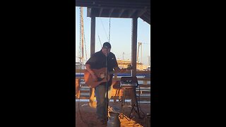 Johnny Kiser, "Young Man's Blues" (cover) (wind interference)