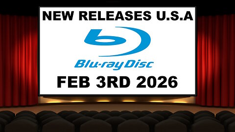 NEW Blu-ray Releases [FEBRUARY 3RD 2026 | U.S.A