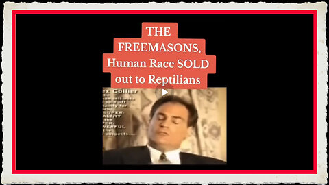 Alex Collier THE FREEMASONS HUMAN Race SOLD OUT TO REPTILIANS