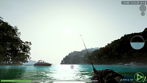 Seaside fishing in Pinas Bay, Panama