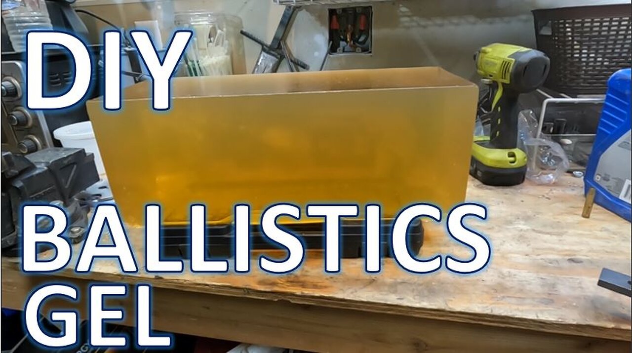DIY Ballistics Gel EASY