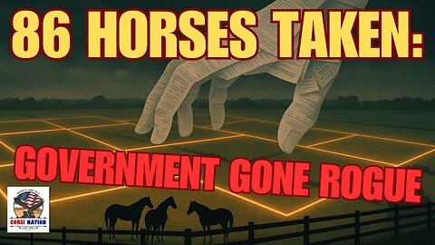 Horses Taken, Felony Charges Filed — But Was It All a Setup?