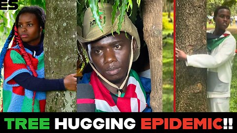 THE TREE HUGGING EPIDEMIC - The Rise and Fall of the #TreeHuggingChallenge! 🇰🇪🌳