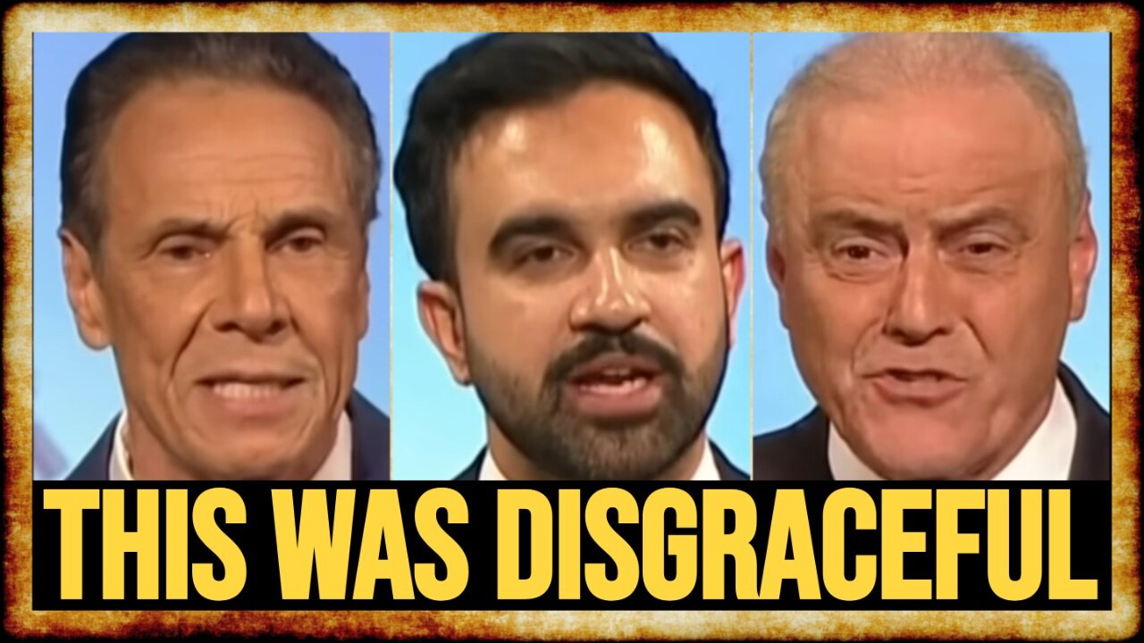 Sliwa, Cuomo, Moderator Go FULL RACIST Against Mamdani
