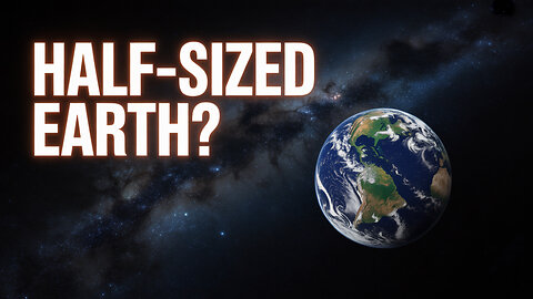 🌍 What if Earth suddenly shrank to half its current size?