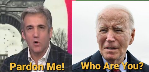 Michael Cohen Begs And Grovels So Hard For A Pardon From Biden On MSNBC