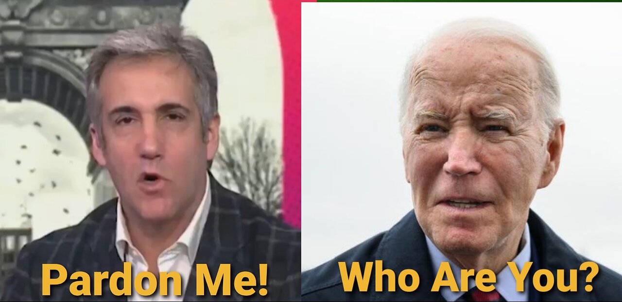 Michael Cohen Begs And Grovels So Hard For A Pardon From Biden On MSNBC