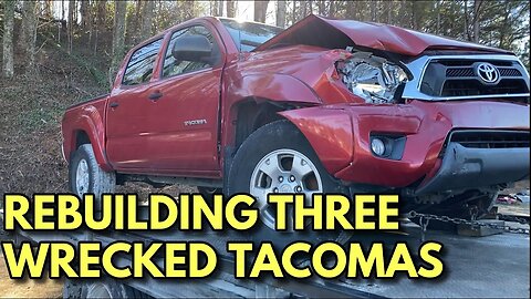 Three WRECKED Toyota Tacomas Get a SECOND CHANCE