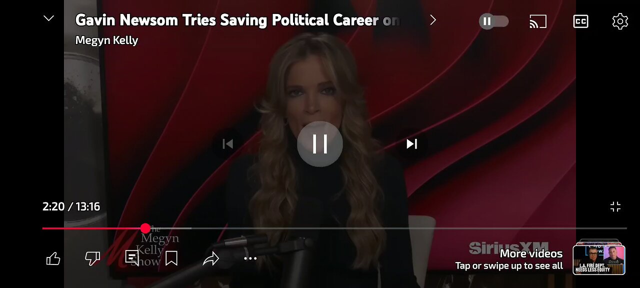 Something's on fire!