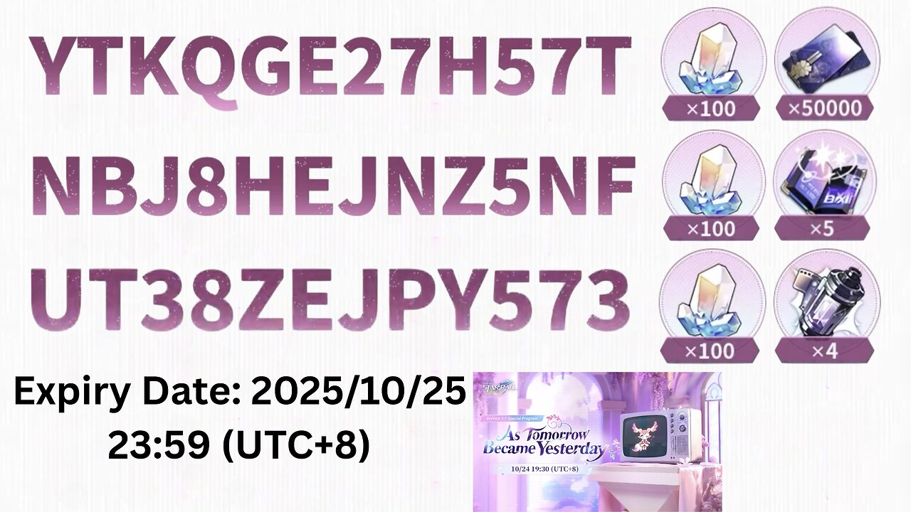 3.7 Special Program Codes (Honkai: Star Rail)