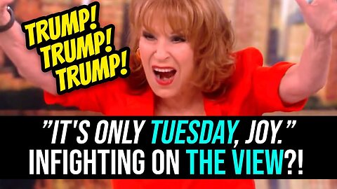 The View INFIGHTING?! Joy Behar SLAPPED DOWN After Another Trump Tirade! | Clownfish TV