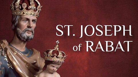 ST. JOSEPH of RABAT ● Crowned Statue