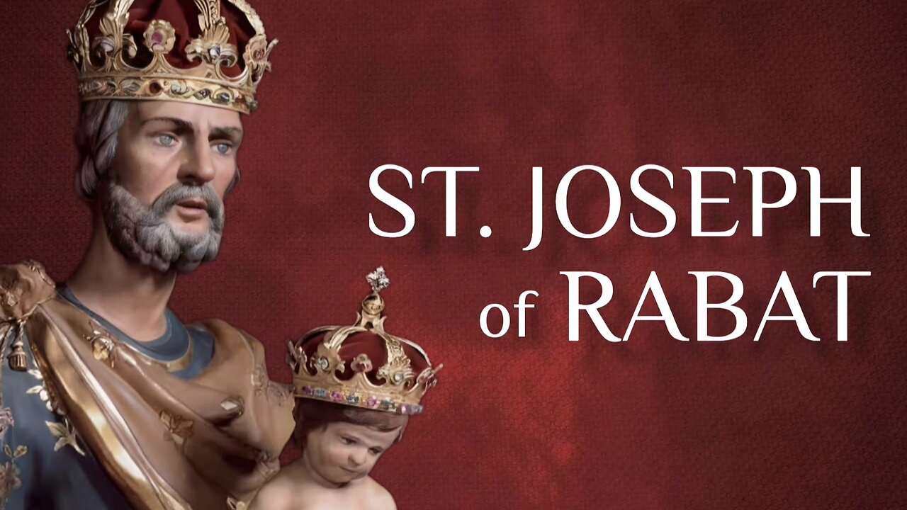 ST. JOSEPH of RABAT ● Crowned Statue