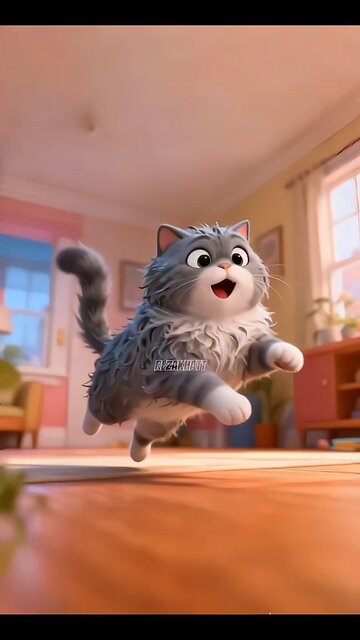 Bye grumpy, hello zoomies! 🐾