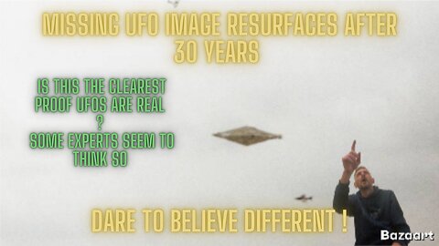 CLEAREST PROOF OF UFOS SAYS EXPERTS